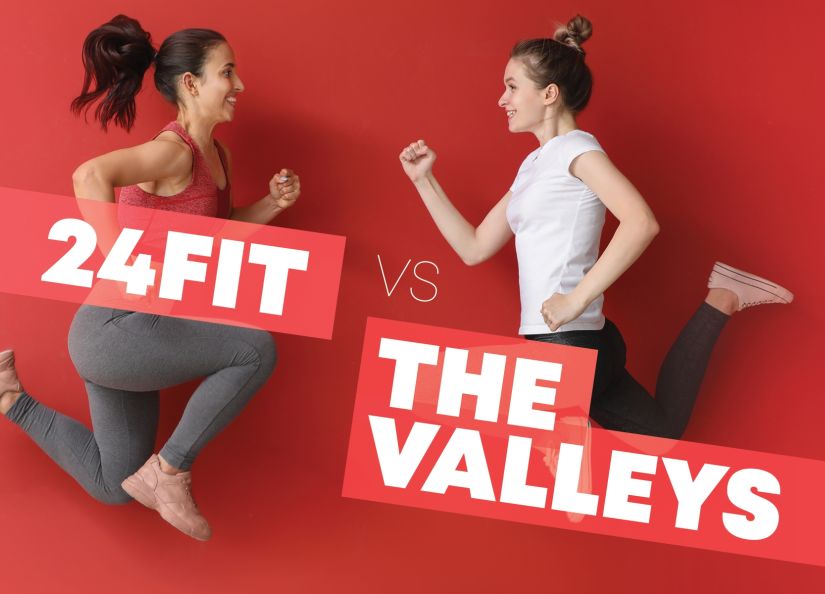 Valleys My Zone Challenge with 24fit eblast